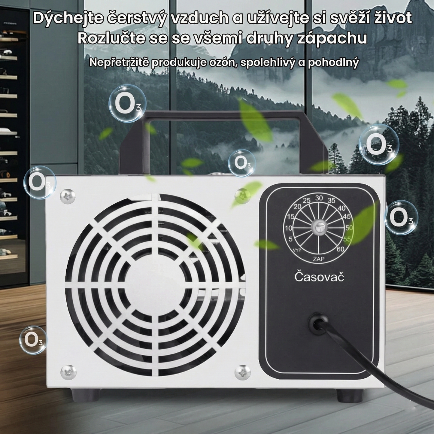 Přenosný generátor ozonu